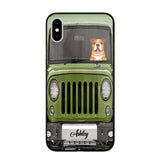 Personalized Jeep Dog Phone Case Printed 22AUG-DT29