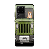 Personalized Jeep Dog Phone Case Printed 22AUG-DT29