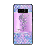 Personalized Mermaid Sparkling Phone Case Printed NQMA2908