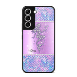 Personalized Mermaid Sparkling Phone Case Printed NQMA2908