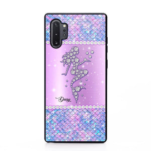 Personalized Mermaid Sparkling Phone Case Printed NQMA2908