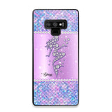 Personalized Mermaid Sparkling Phone Case Printed NQMA2908