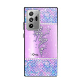 Personalized Mermaid Sparkling Phone Case Printed NQMA2908