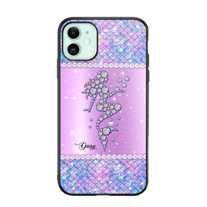 Personalized Mermaid Sparkling Phone Case Printed NQMA2908