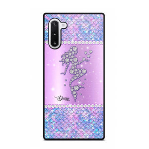 Personalized Mermaid Sparkling Phone Case Printed NQMA2908