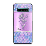 Personalized Mermaid Sparkling Phone Case Printed NQMA2908