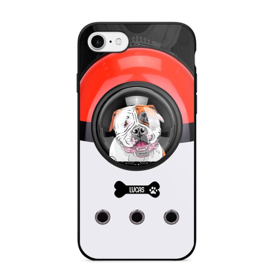 Personalized Space Dog Backpack Phone Case Printed 22AUG-HQ30