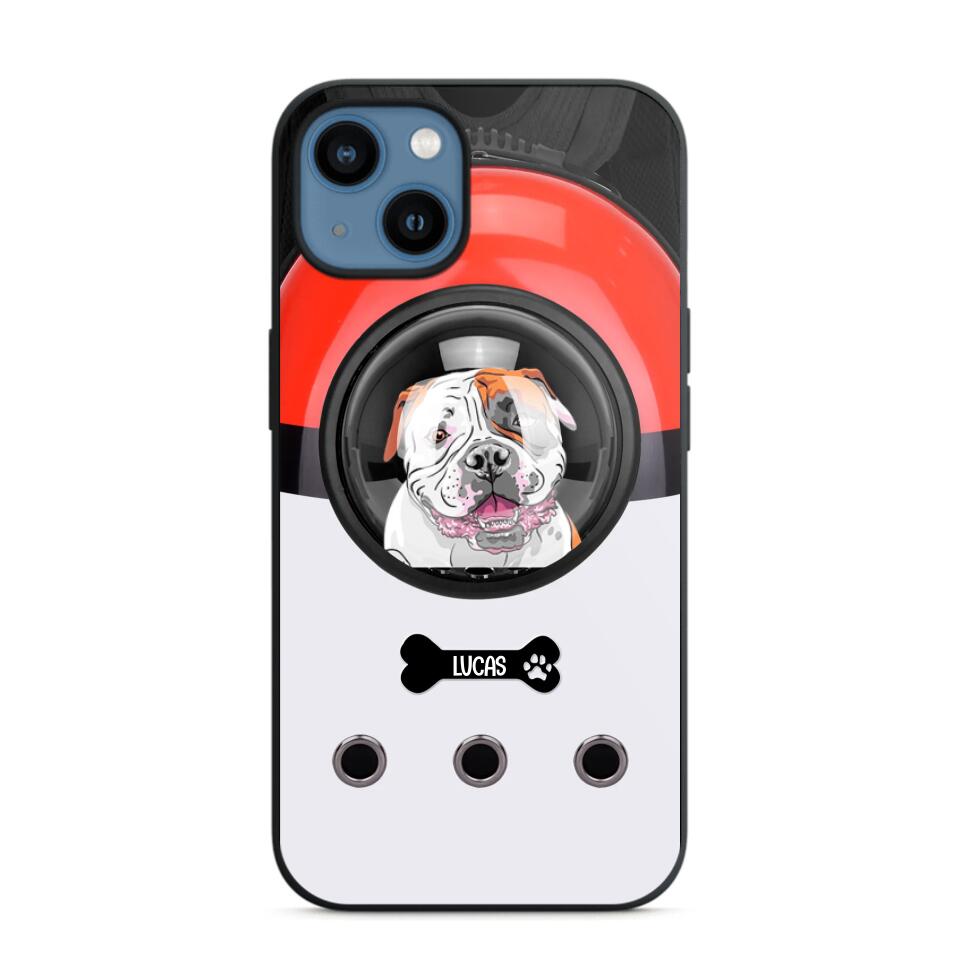 Personalized Space Dog Backpack Phone Case Printed 22AUG-HQ30