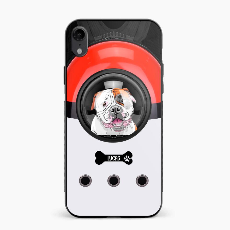 Personalized Space Dog Backpack Phone Case Printed 22AUG-HQ30