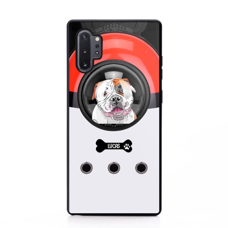 Personalized Space Dog Backpack Phone Case Printed 22AUG-HQ30