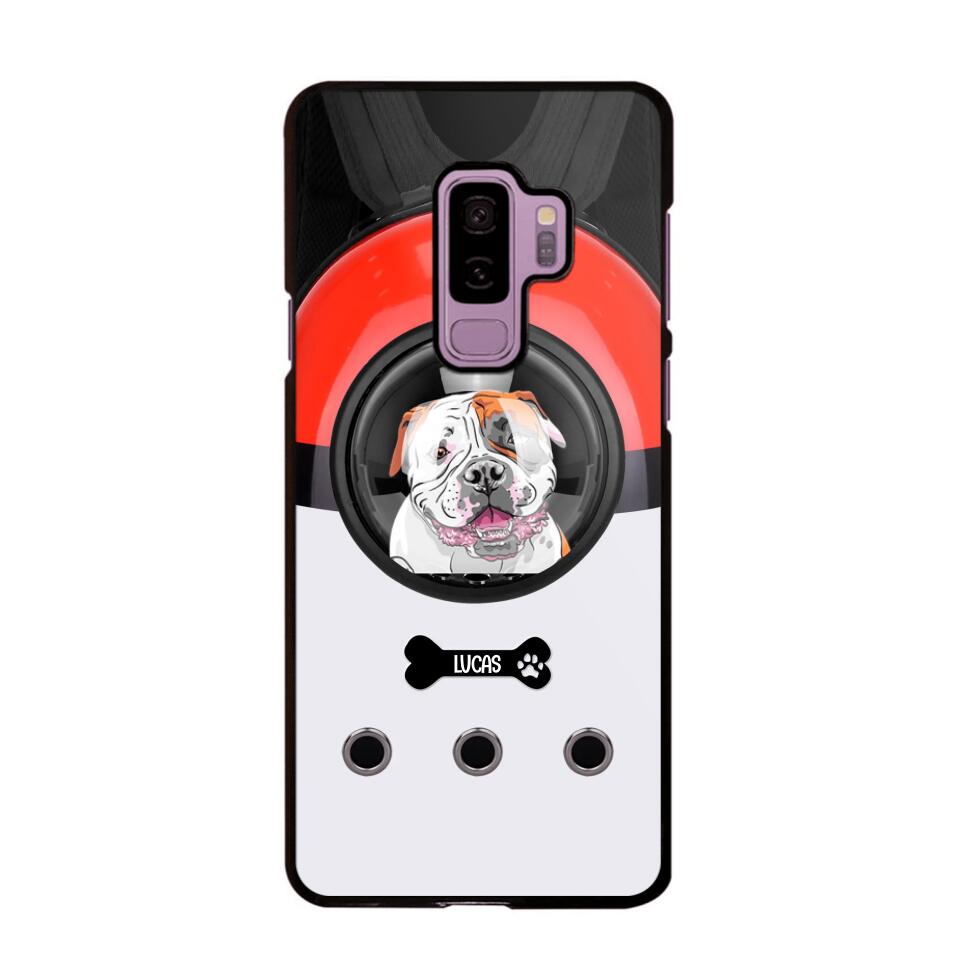 Personalized Space Dog Backpack Phone Case Printed 22AUG-HQ30