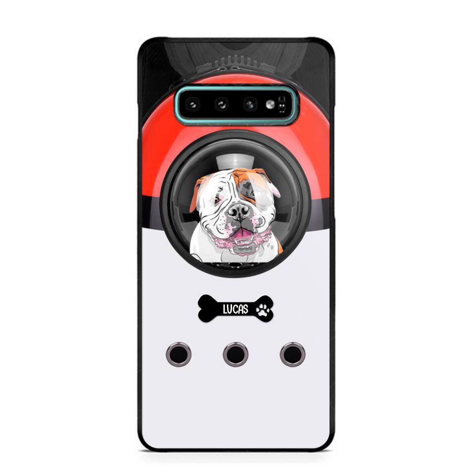 Personalized Space Dog Backpack Phone Case Printed 22AUG-HQ30