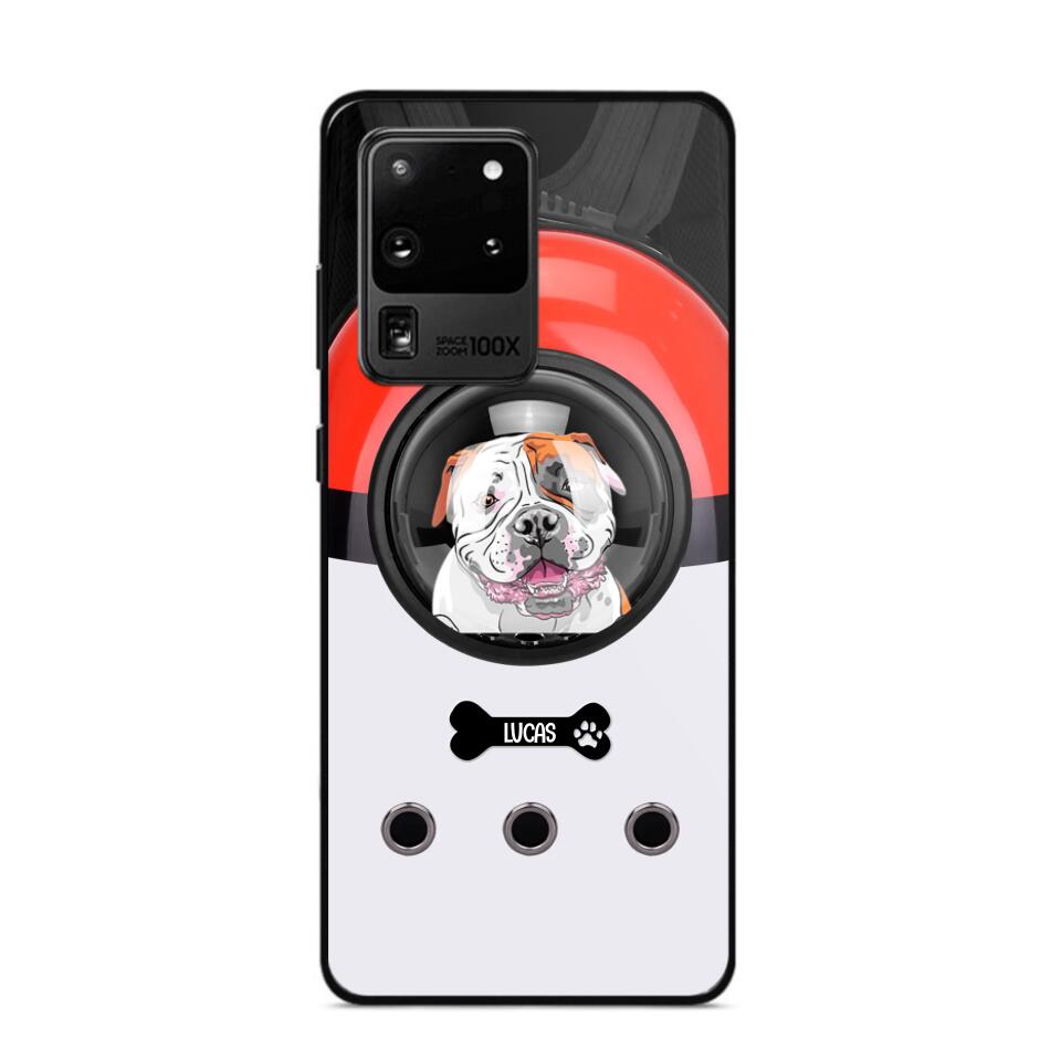 Personalized Space Dog Backpack Phone Case Printed 22AUG-HQ30