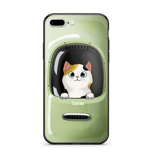 Personalized Space Cat Backpack Phone Case Printed 22AUG-MA30