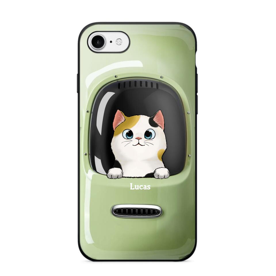 Personalized Space Cat Backpack Phone Case Printed 22AUG-MA30