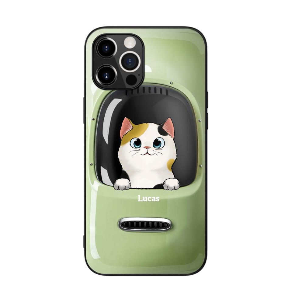 Personalized Space Cat Backpack Phone Case Printed 22AUG-MA30