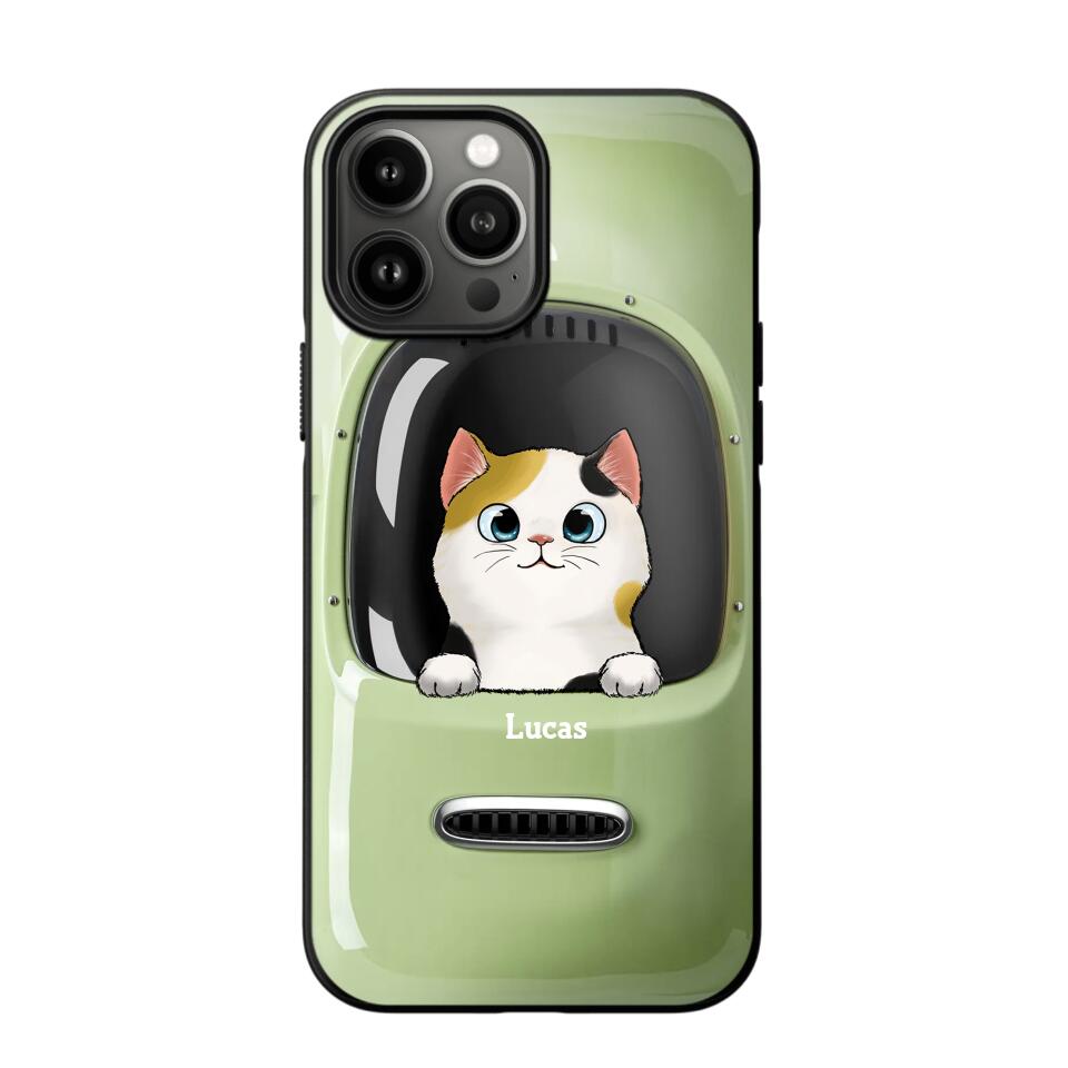 Personalized Space Cat Backpack Phone Case Printed 22AUG-MA30