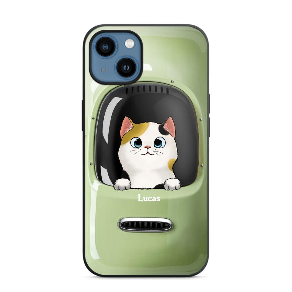 Personalized Space Cat Backpack Phone Case Printed 22AUG-MA30