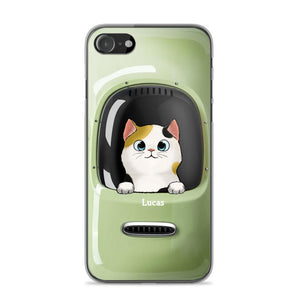 Personalized Space Cat Backpack Phone Case Printed 22AUG-MA30