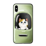 Personalized Space Cat Backpack Phone Case Printed 22AUG-MA30