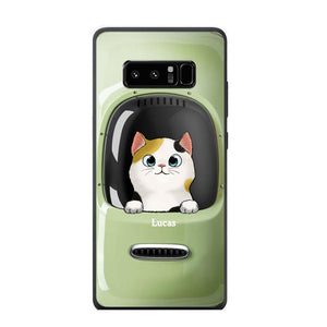 Personalized Space Cat Backpack Phone Case Printed 22AUG-MA30