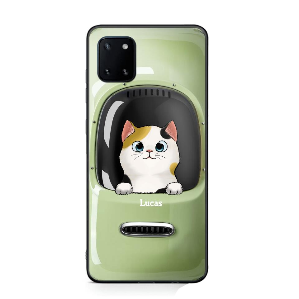 Personalized Space Cat Backpack Phone Case Printed 22AUG-MA30