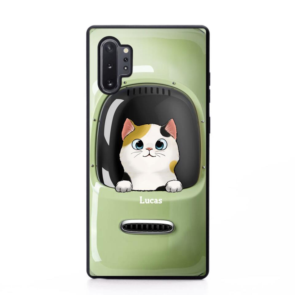 Personalized Space Cat Backpack Phone Case Printed 22AUG-MA30