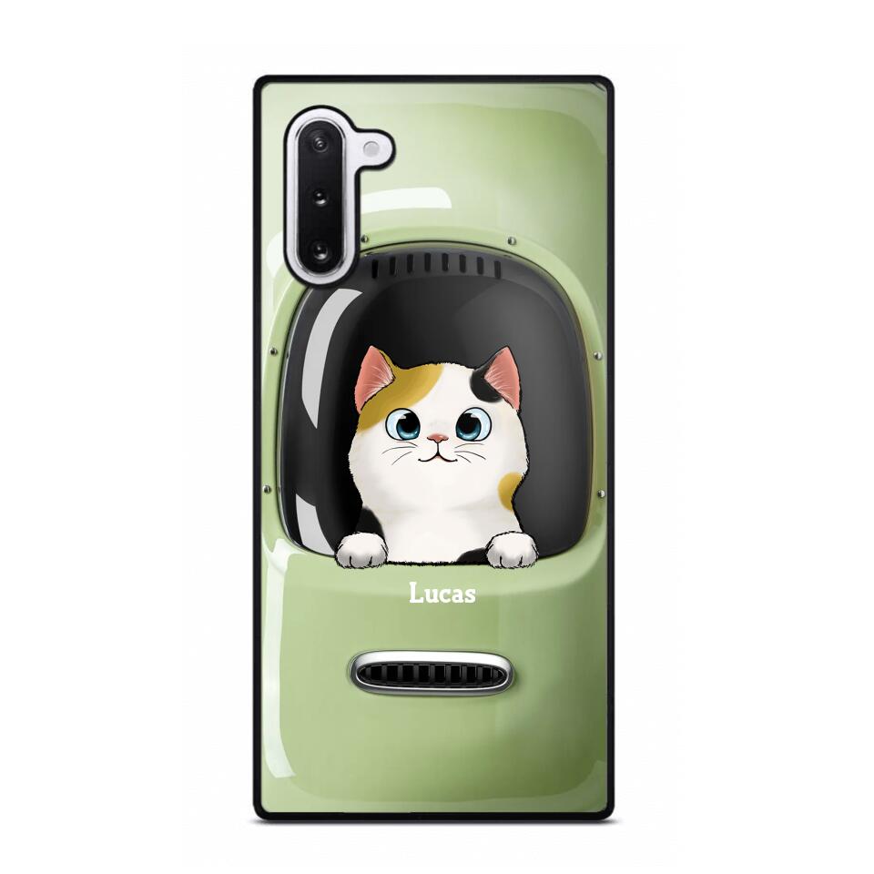 Personalized Space Cat Backpack Phone Case Printed 22AUG-MA30