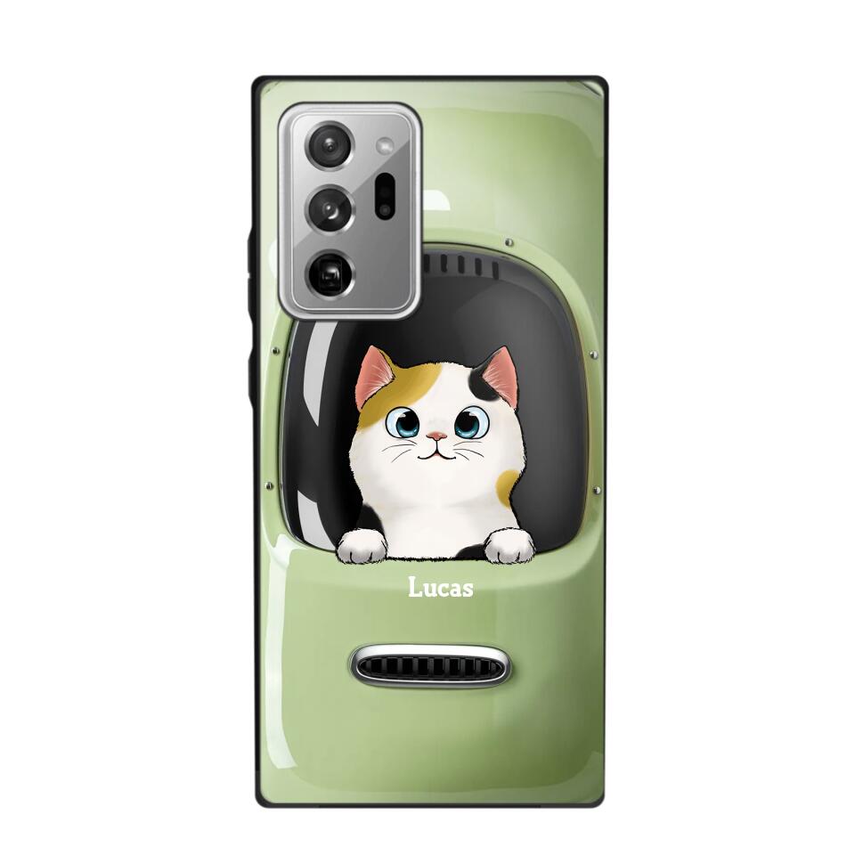 Personalized Space Cat Backpack Phone Case Printed 22AUG-MA30