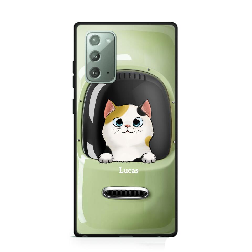 Personalized Space Cat Backpack Phone Case Printed 22AUG-MA30