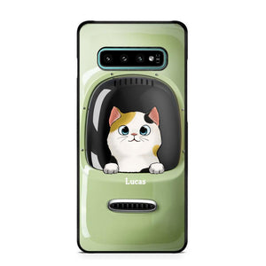 Personalized Space Cat Backpack Phone Case Printed 22AUG-MA30