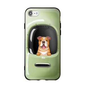 Personalized Space Dog Backpack Phone Case Printed 22AUG-MA30