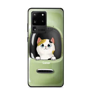 Personalized Space Cat Backpack Phone Case Printed 22AUG-MA30