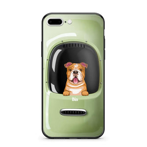 Personalized Space Dog Backpack Phone Case Printed 22AUG-MA30