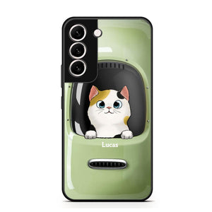 Personalized Space Cat Backpack Phone Case Printed 22AUG-MA30