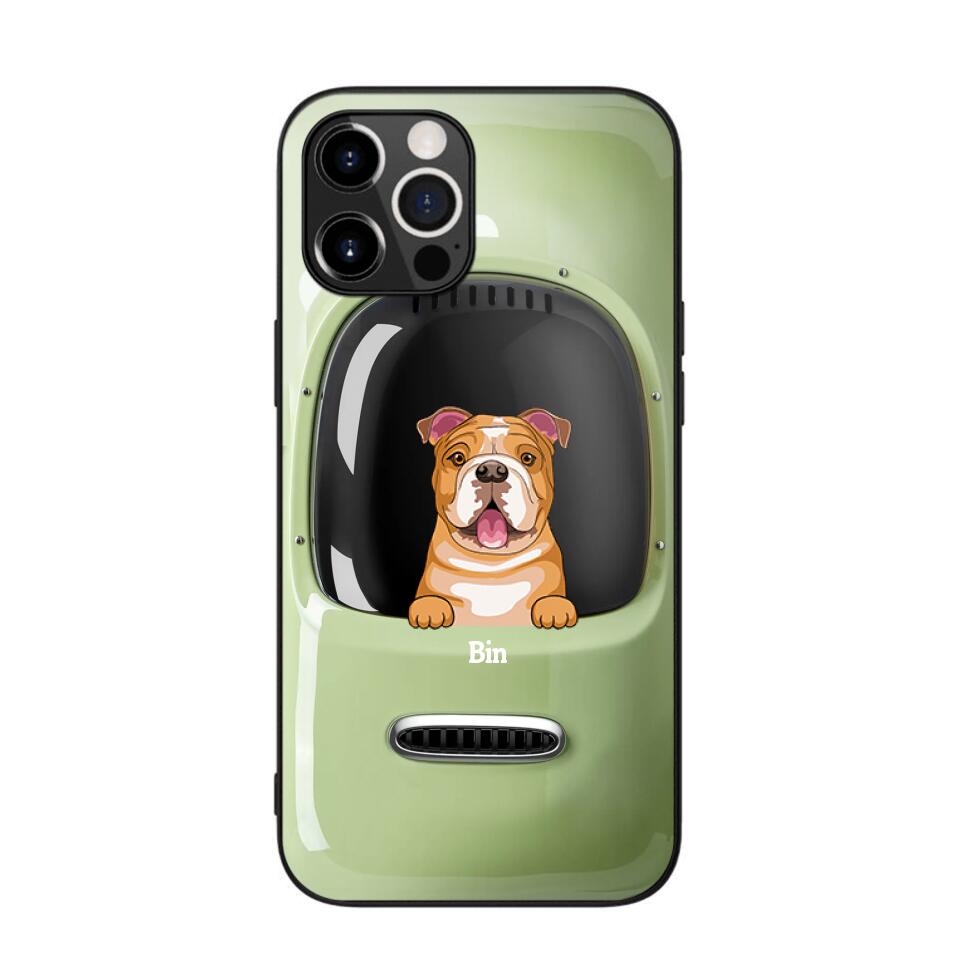 Personalized Space Dog Backpack Phone Case Printed 22AUG-MA30