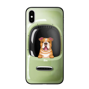 Personalized Space Dog Backpack Phone Case Printed 22AUG-MA30