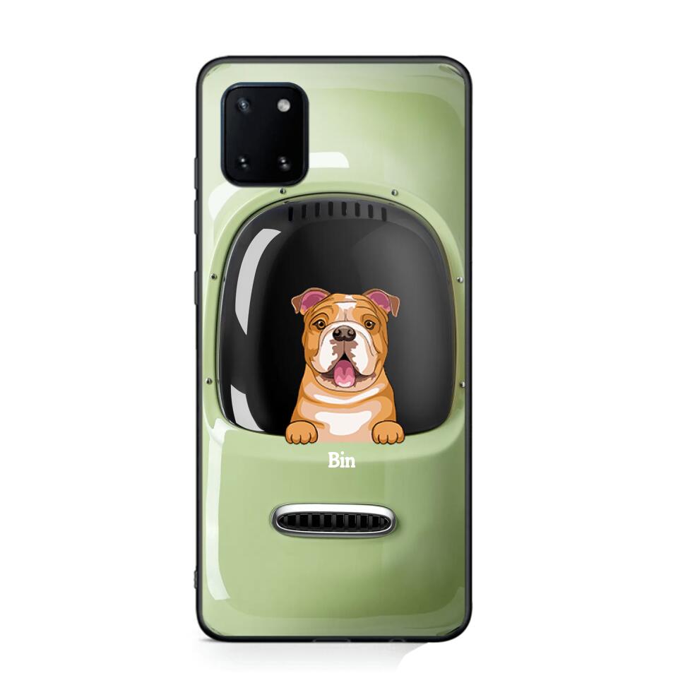 Personalized Space Dog Backpack Phone Case Printed 22AUG-MA30