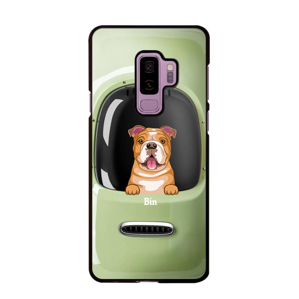 Personalized Space Dog Backpack Phone Case Printed 22AUG-MA30