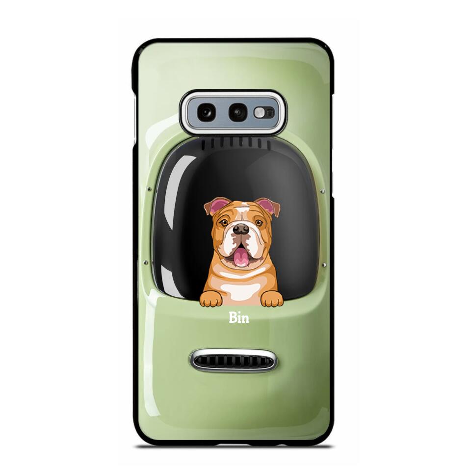 Personalized Space Dog Backpack Phone Case Printed 22AUG-MA30