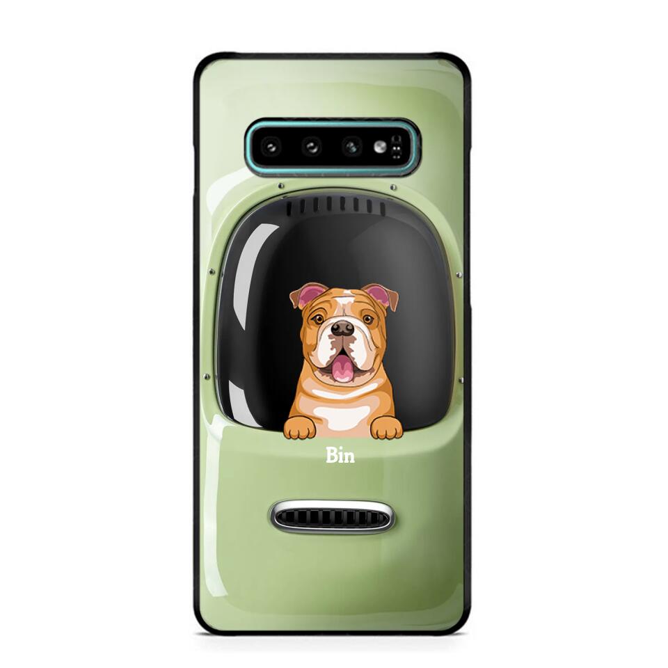 Personalized Space Dog Backpack Phone Case Printed 22AUG-MA30