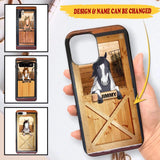 Personalized Horse Door Phone Case Printed 22AUG-MA30