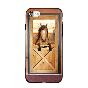 Personalized Horse Door Phone Case Printed 22AUG-MA30