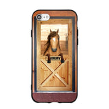 Personalized Horse Door Phone Case Printed 22AUG-MA30