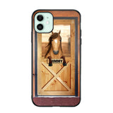 Personalized Horse Door Phone Case Printed 22AUG-MA30