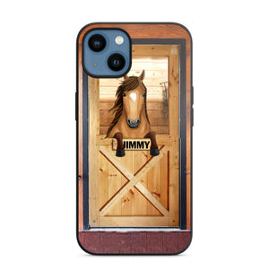 Personalized Horse Door Phone Case Printed 22AUG-MA30