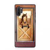 Personalized Horse Door Phone Case Printed 22AUG-MA30