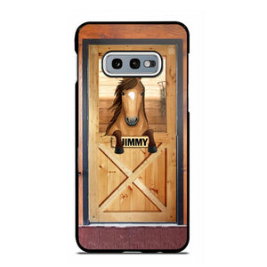 Personalized Horse Door Phone Case Printed 22AUG-MA30