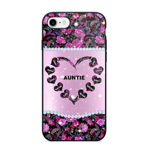 Personalized Heart Sparkling Kid Phone Case Printed NQMA3108