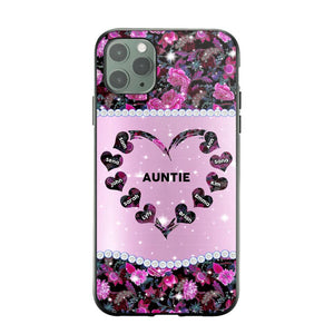 Personalized Heart Sparkling Kid Phone Case Printed NQMA3108